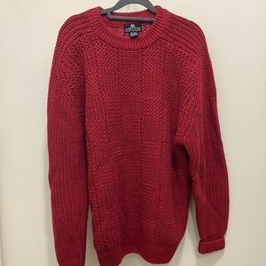 VINTAGE RED SWEATER